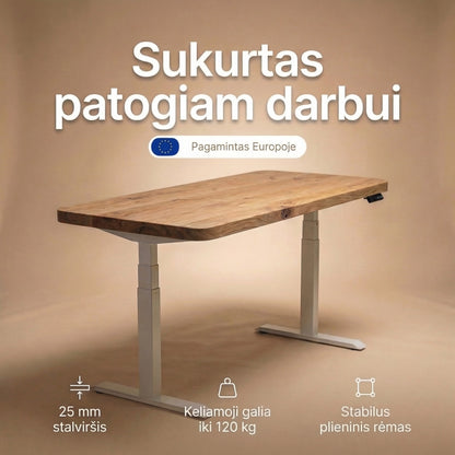 Reguliuojamo aukščio stalas RisoraOne