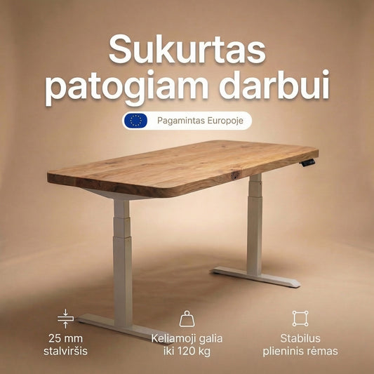 Reguliuojamo aukščio stalas RisoraOne
