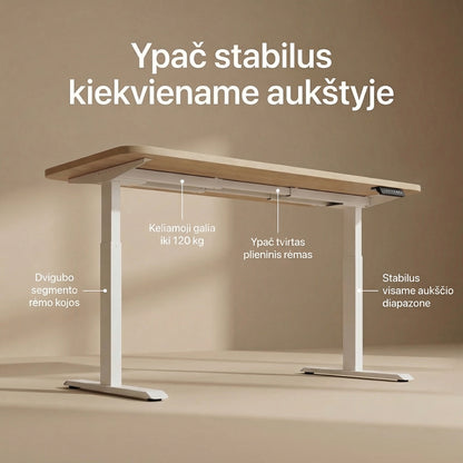 Reguliuojamo aukščio stalas RisoraOne